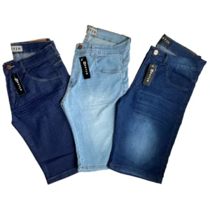 Kit 2 Bermuda Jeans Masculina direta da fbrica